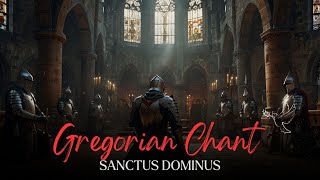 Knights Templar Gregorian Chant in Latin 🎶 Sanctus Dominus [upl. by Asher]