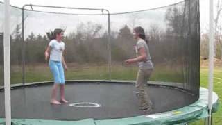 More Trampoline fun [upl. by Hebel279]