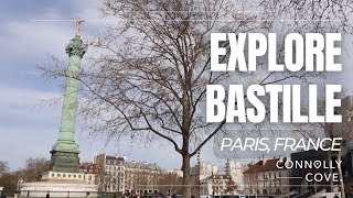 Explore Bastille  Place de la Bastille  Paris  France  Things To Do In Paris [upl. by Annoek]