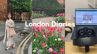 英国留学vlog 🇬🇧 london diaries🌷 korean haircut 💇🏻‍♀️assignmentshouse viewing internship interviews 📝 [upl. by Barbara-Anne955]