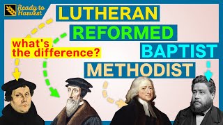 Lutheran Reformed Methodist amp Baptist Whats the Difference [upl. by Meares930]