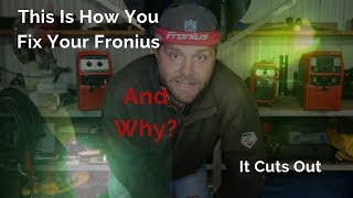 Does Your Fronius Accupocket Or TransPocket Cut Out During Welding [upl. by Nwahsal812]