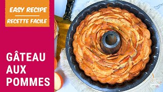 Secret dun gâteau moelleux aux pommes facile [upl. by Eicyaj]