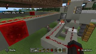 Automated iron pickaxe farm using the autocrafter in Minecraft [upl. by Gerk]