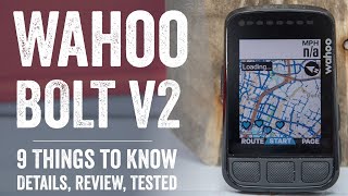 Wahoo BOLT V22021 9 New Things To Know [upl. by Nemzzaj]