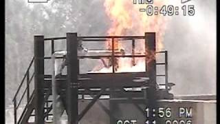 LNG JET FIRE  POOL FIRE BY MICHAEL MOORE [upl. by Odele]