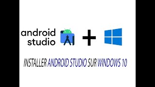 Installation dAndroid studio sur Windows 10  vidéo 2023 [upl. by Aelc]