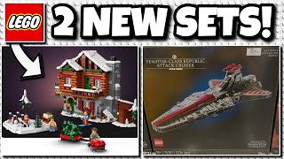 TWO NEW SETS Lego Winter Lodge amp Lego UCS Venator REVEALED [upl. by Navada943]