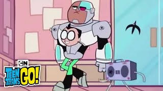 Robin Moves Into Cyborg  Teen Titans Go  Cartoon Network [upl. by Binny]