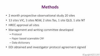 ANZICS 2015 SQ Conference  Anna Green ICU liaison Nurse Surveillance is the Key [upl. by Tecla]