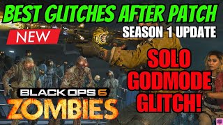 BEST BO6 ZOMBIES GLITCHES AFTER SEASON 1 UPDATE [upl. by Noonberg134]