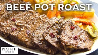 Beef Pot Roast  Goan Beef Roast  Comfort Food [upl. by Pacifa]