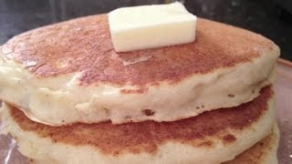 Easy Pancake Batter With Baking Soda  Pancake Breakfast [upl. by Doe]