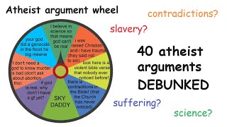 ALL atheist arguments answered in 10 minutes [upl. by Dimah]