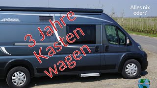 3 Jahre Kastenwagen Pössl 2WinR plus Roomtour und Modifikationen [upl. by Ettelrats755]