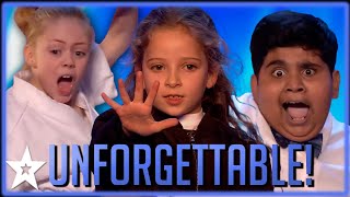 The Most UNFORGETTABLE Kid Auditions OF ALL TIME from Britains Got Talent [upl. by Palmira211]