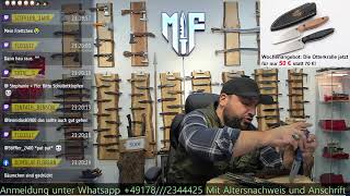 Messerfieber Live Auktionen 7 vs Wild Bushcraft Messer und mehr [upl. by Enoryt]