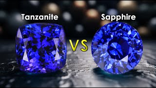 Differences Between Tanzanite and Sapphire Gemstones [upl. by Tarrah]