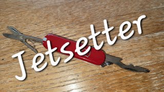 The Jetsetter  A quick look at a tiny Swiss army quotknifequot [upl. by Ahsiket]