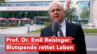 Werbung Prof Dr Emil Reisinger  Blutspende rettet Leben [upl. by Trella]