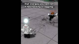 hacking or lagging tsb roblox tsb thestrongestbattlegrounds [upl. by Acsehcnarf589]