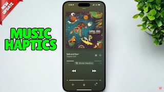 How To Turn On Music Haptics on iPhone iOS 18 [upl. by Elbas]