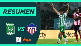 Nacional vs Junior Goles y highlights  Liga BetPlay Dimayor 2022 1 Cuadrangulares Fecha 6 [upl. by Dareece]