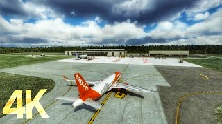 OlsztynMazurySzymany Airport Approach ULTRA REALISM 4K Microsoft Flight Simulator 2020 [upl. by Pownall262]