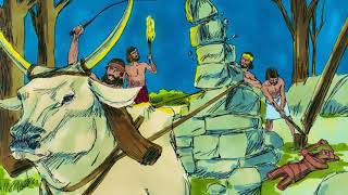 Animated Bible Stories God Raises Up Gideon Judges 6 140 Old Testament [upl. by Loftus267]