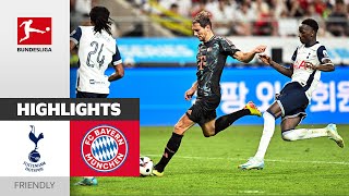 Bayern Defeats Tottenham 21 in Thrilling PreSeason Clash  FC Bayern vs Tottenham – Highlights [upl. by Ellatsirhc]