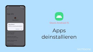 Apps deinstallieren Android 15 [upl. by Felicle]