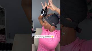 how long does it last 🤣 my longest lasting hairstyle 🔥 gym hair hairtutorial fyp [upl. by Harragan]