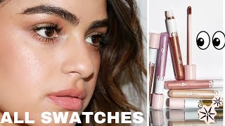 GLOSSIER LIDSTAR REVIEW  ALL 6 SWATCHES [upl. by Eliza]