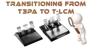 Transitioning from a Thrustmaster T3PA Pedal set to a Thrustmaster TLCM Load Cell Pedal set [upl. by Euh]