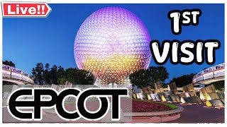 🔴 LIVE  En Vivo Pt 3  WDW Stream  EPCOT Rope Drop 1st Visit 101724 [upl. by Lehcar]