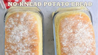 Noknead Potato Bread Sandwich Bread [upl. by Cannon]