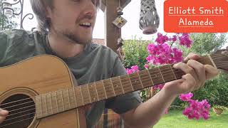 Elliott Smith  Alameda  Guitar Lesson eitheror elliottsmith guitartutorial [upl. by Nepil482]