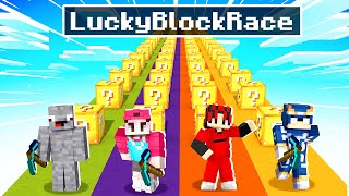 das XXL LUCKY BLOCK RACE mit SHADE Items [upl. by Tnarud]