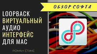 Loopback  виртуальный аудио интерфейс для MAC Звук в скринкастах онлайнуроках вэбинарах и др [upl. by Godliman]