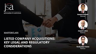 Masterclass  Lexology  Listed Company Acquisitions Key Legal and Regulatory Considerations [upl. by Thevenot]