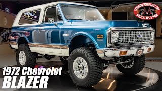 1972 Chevrolet Blazer K5 4X4 Restomod For Sale Vanguard Motor Sales 5082 [upl. by Vaish211]