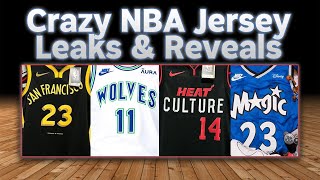 NEW NBA Jersey LEAKS and REVEALS [upl. by Nilrah]