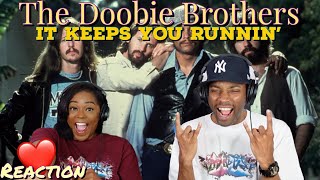 First time hearing The Doobie Brothers “It Keeps You Runnin” Reaction  Asia and BJ [upl. by Cleti]