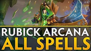 Dota 2 Rubick Arcana  All 115 Spells [upl. by Leiva]