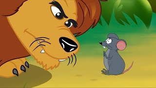 Adisebaba Cuentos Infantiles en Español  Animales  Capitulo 5  El León y el Ratón 13 [upl. by Penman]