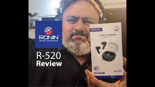 Ronin R520 Bluetooth Earbuds  Microphone Test  Unboxing and Review [upl. by Abagail]