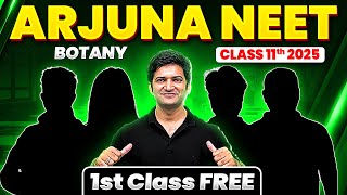 1st Class of Botany by Rupesh Chaudhary Sir  Arjuna NEET Batch 🔥 [upl. by Eelirol690]