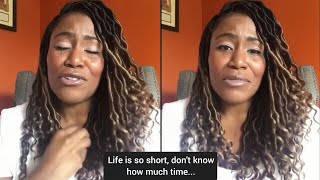 Mandisa tells us quotLife is short you dont know when God will call youquot She passed away 4 weeks ago [upl. by Kinemod240]