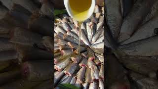 How to cook sprats at home Recipe for natural canned fish [upl. by Eedna]