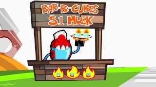 Bar B Cubes  LEGO Mixels  Series 2 Episode 2 [upl. by Airbma]